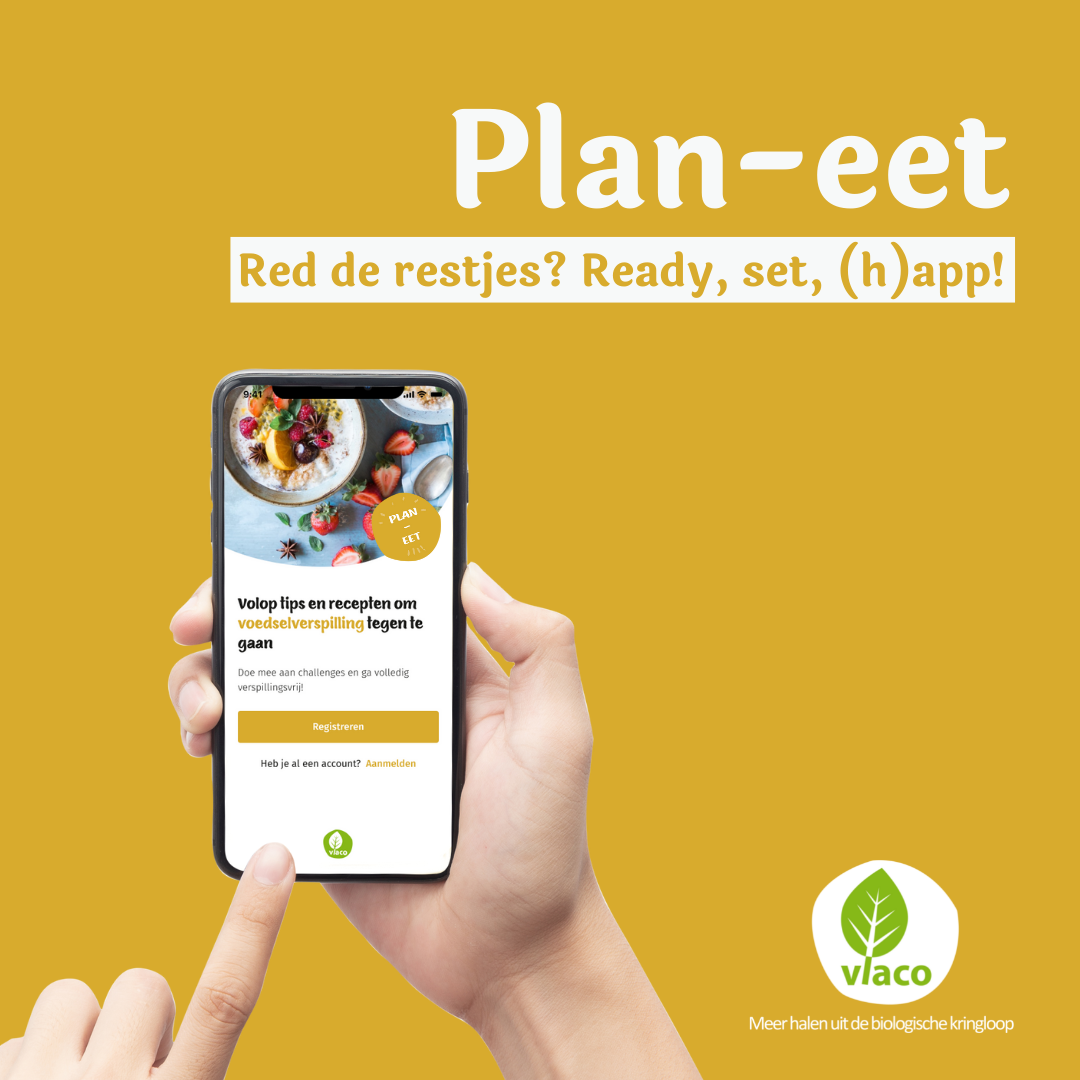 Plan-eet, de app tegen voedselverspilling