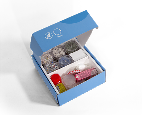 Blue Bag Box