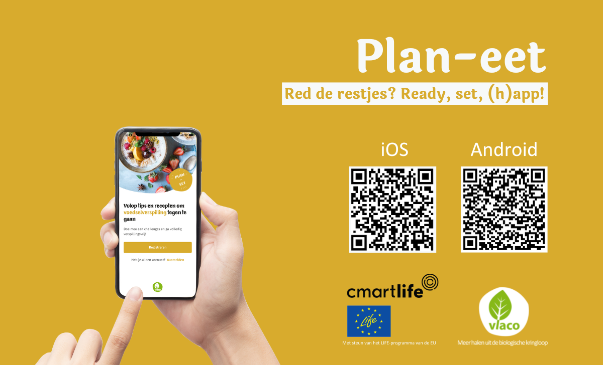 Plan-eet, de app tegen voedselverspilling